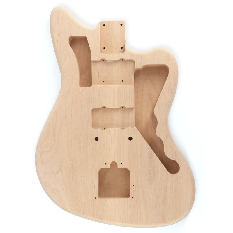 [TJM-15A-SD] HOSCO® CORPS TYPE JAZZMASTER® AULNE 2pcs NON VERNI (Vernis final inclus)